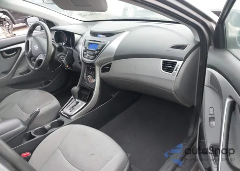 2013 Hyundai Elantra Gls from USA, damaged, VIN 5NPDH4AE9DH316758